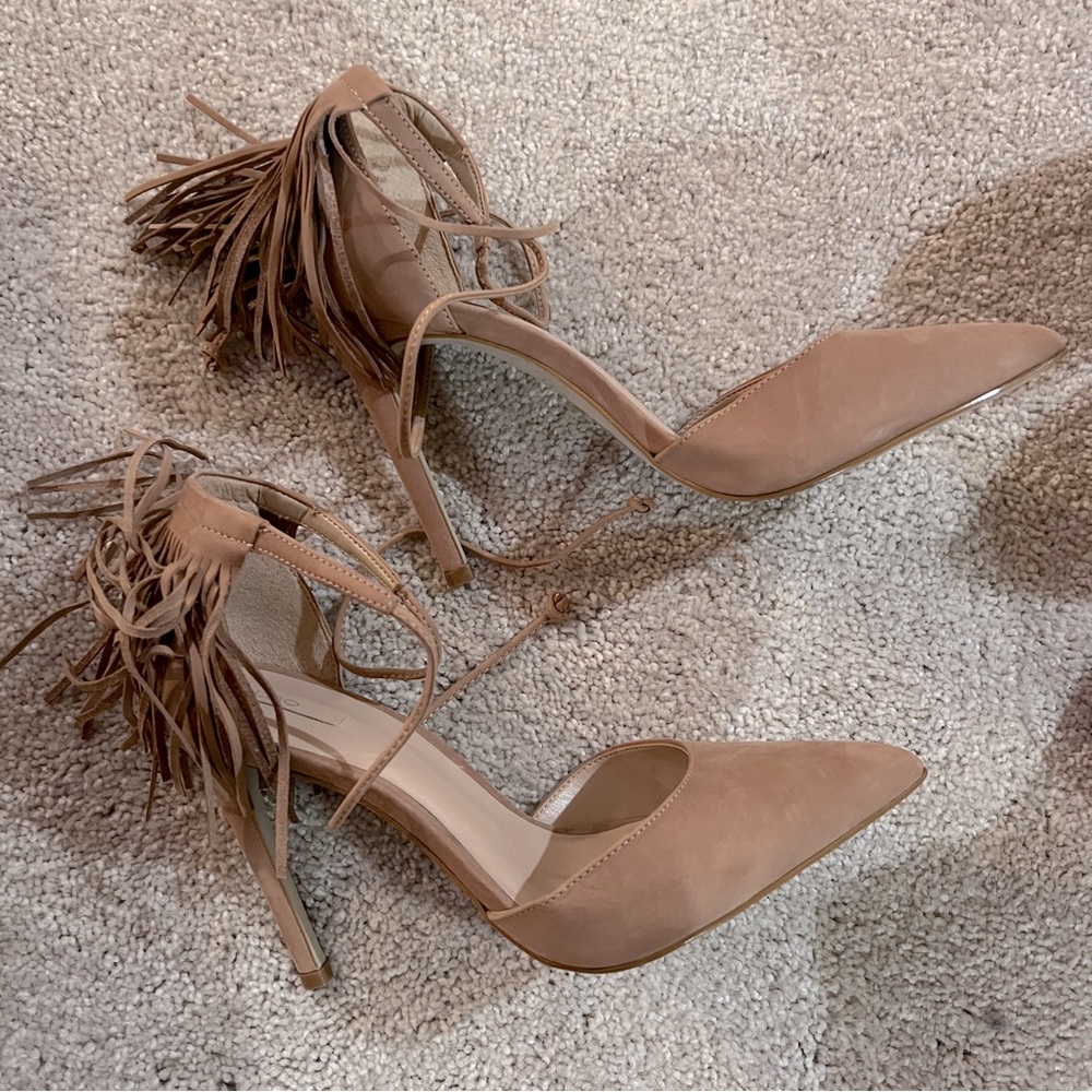 Aldo high heeled shoes just one time used